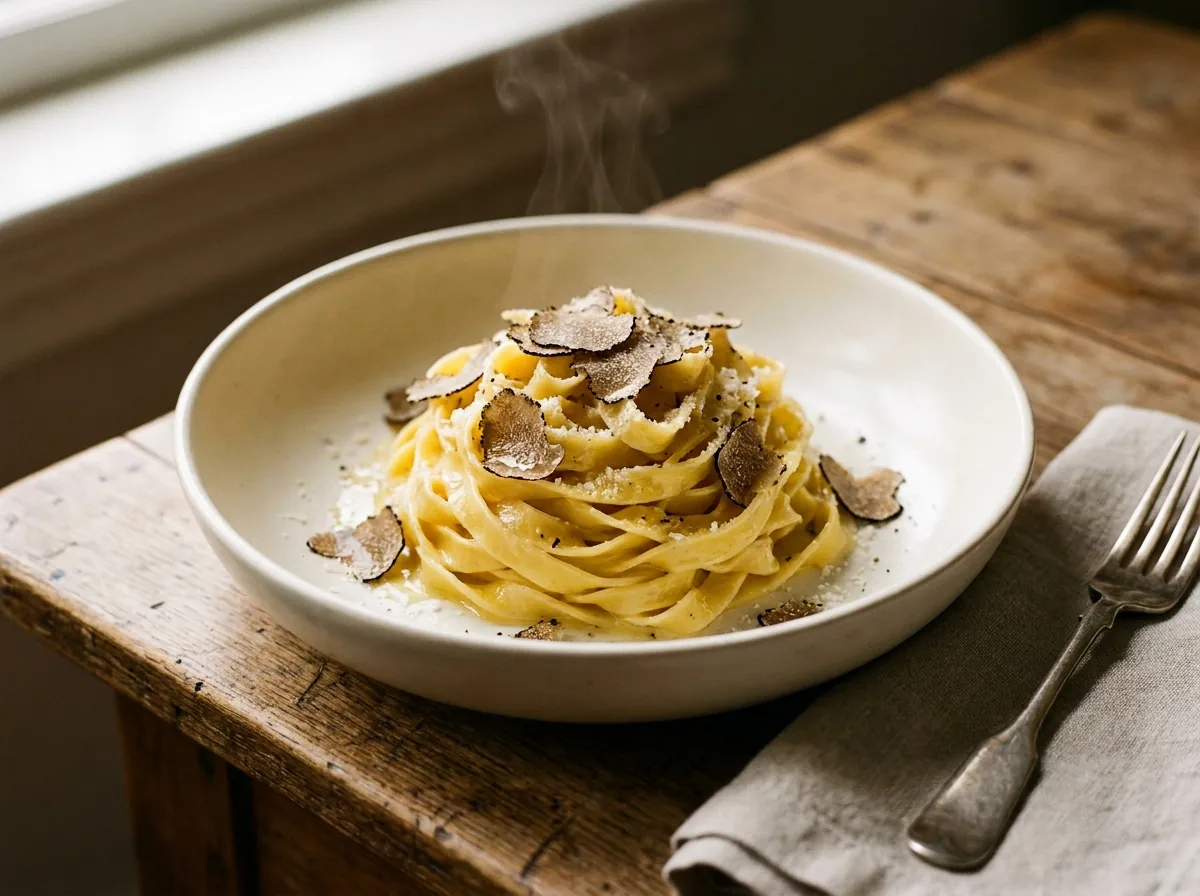 Hand-rolled tagliatelle